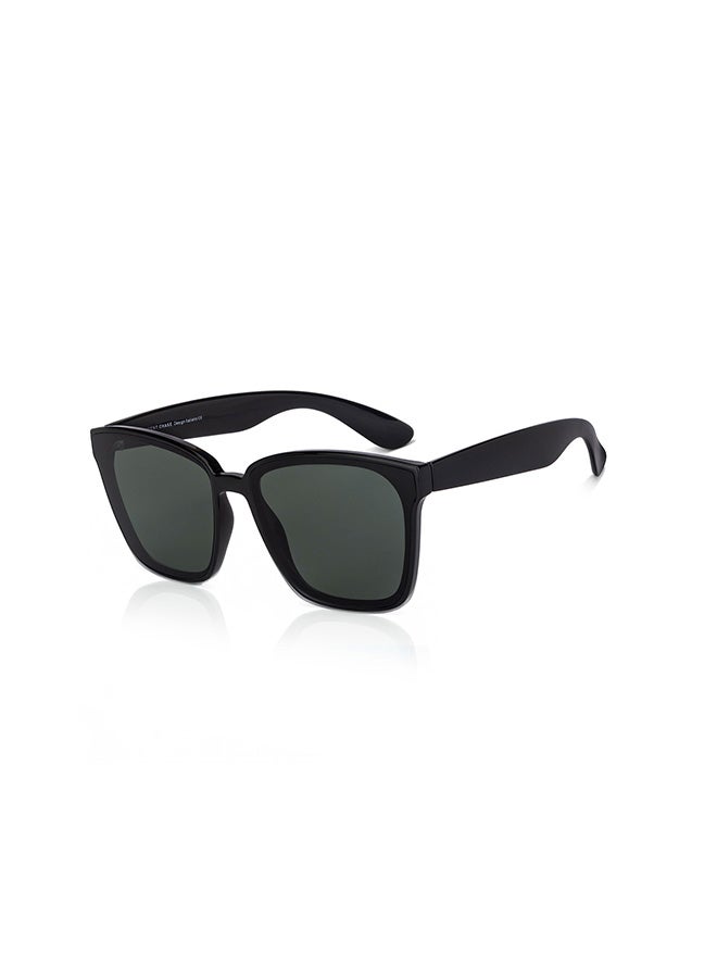 VINCENT CHASE Unisex VINCENT CHASE By Lenskart | Unisex Wayfarer Shape Sunglasses - VC S14526 - Lens Size: 62 Mm - Image 1