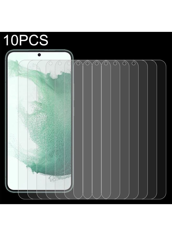 HuHa - Screen Protector For Samsung Galaxy S22+ 5G 10pcs 0.26mm 9H 2.5D Tempered Glass Film, Fingerprint Unlocking Is Not Supported - Image 1