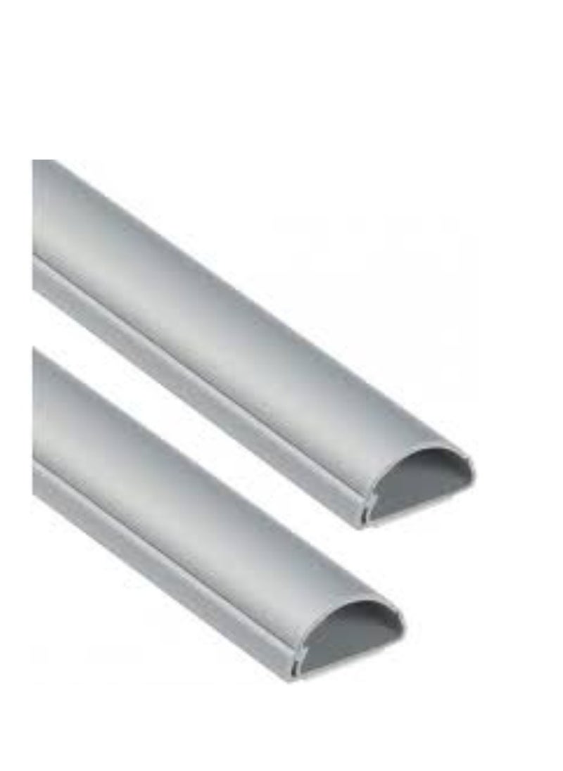 KNP KNP PVC Floor Trunking 50mm x 15mm is a Practical and Versatile Solution for Managing and Concealing Electrical Cables and Wiring Along the Floor.  - Image 2