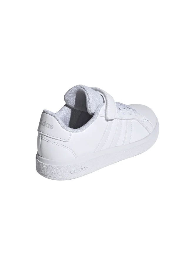 Adidas Adidas Grand Court 2.0 El C U White Sportswear Shoes For Kids