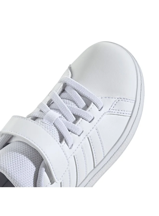 Adidas Adidas Grand Court 2.0 El C U White Sportswear Shoes For Kids