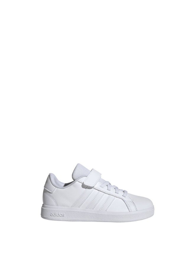 Adidas Grand Court 2.0 El C White Sportswear Shoes For Kids 10K  - Image 4