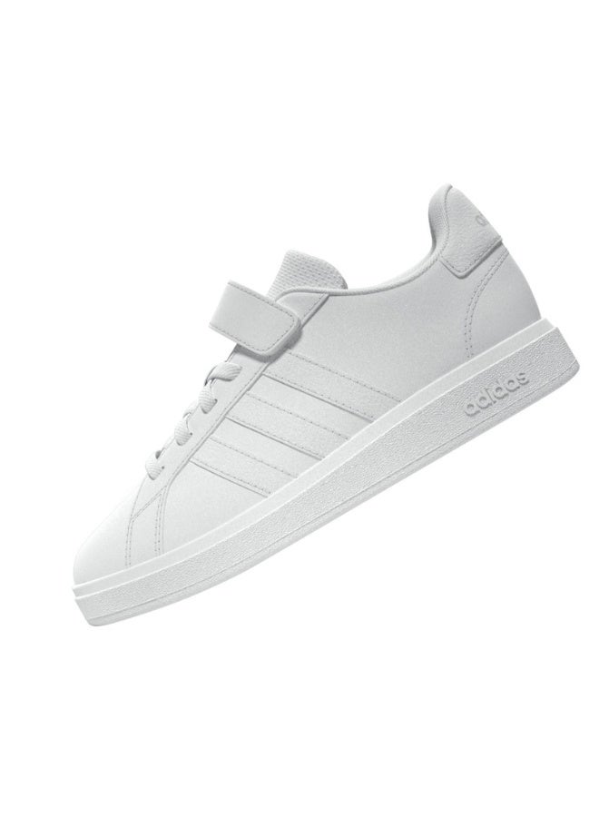Adidas Grand Court 2.0 El C White Sportswear Shoes For Kids 10K  - Image 2