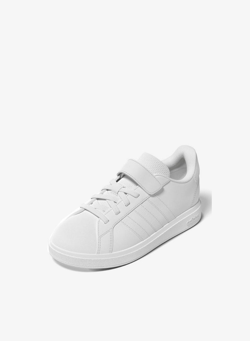 اديداس جراند كورت 2.0 إل سي أبيض سنيكرز للأطفال - Image 3