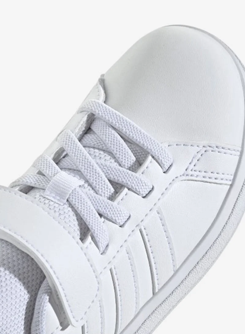 Adidas FTWWHT/FTWWHT/GREONE Grand Court 2.0 Shoes Children  | Best Price UAE