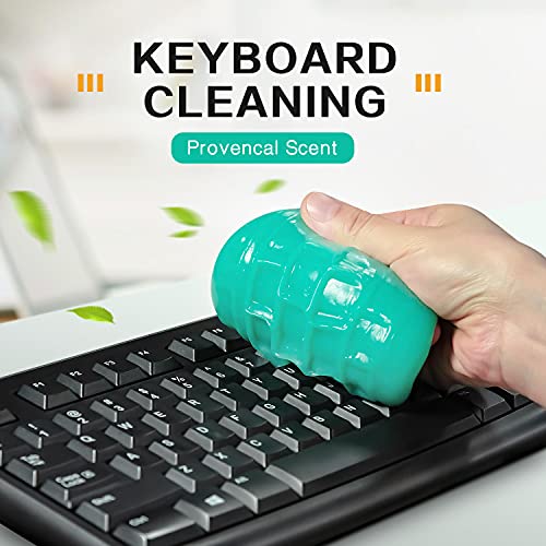 TICARVE Cleaning Gel for Car Detailing Car Cleaning Putty Auto Detailing Gel Detail Tools for Car Interior Cleaner Kit Car Vent Cleaner Automotive Car Cleaner Green - Image 5