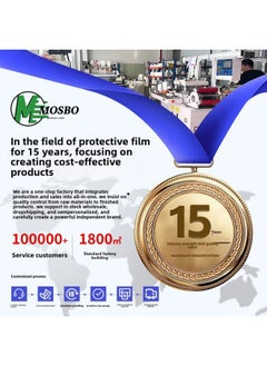 Generic For Vivo X200pro Mini Positioning Paste High-definition Hydraulic Film X100S Full Coverage Self-healing Mobile Phone Film-Color:Positioning Stickers, HD Back Stickers (2 Pieces)-Dimensions:vivoX80pro (bare)  - Image 5