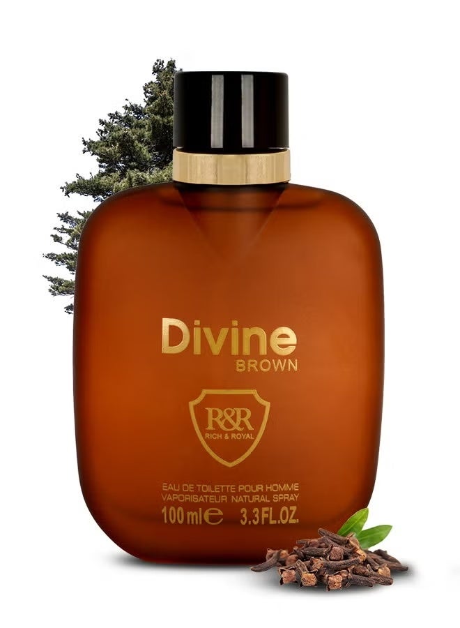 R&R DIVINE BROWN  perfume 100 ML - Image 2