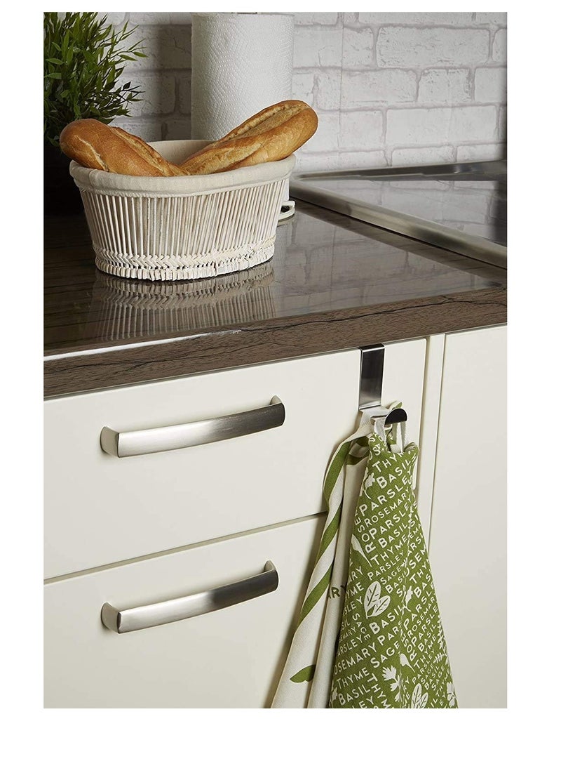 خطاف الحمام، خطاف المناشف فوق الباب خطاف فوق الباب لحامل المعاطف، المناشف، خطاطيف الملابس لغرفة النوم، شماعات الملابس تساعد على تنظيم الغرف وتوفير، 6PACK - Image 5