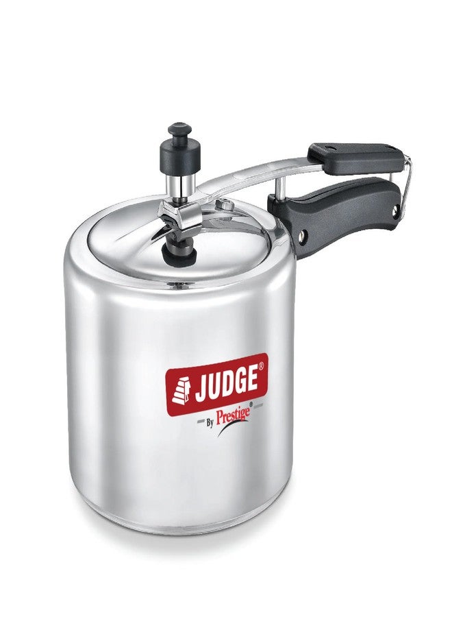 Judge By Prestige Basics 5 L Aluminium Pressure Cooker Innerlid, 2.2 liter,Silver - Image 1