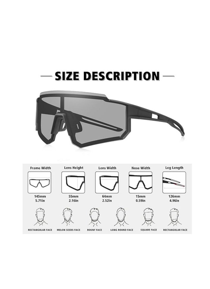 Polarized Sports Sunglasses for Men Women,Driving Fishing Cycling Mountain Bike Sunglasses UV400 Protection. - pzsku/Z2AF9AC957F5314351B20Z/45/_/1739960713/bc2b11ad-561c-4c6a-bfad-6dd87d6b7bc1