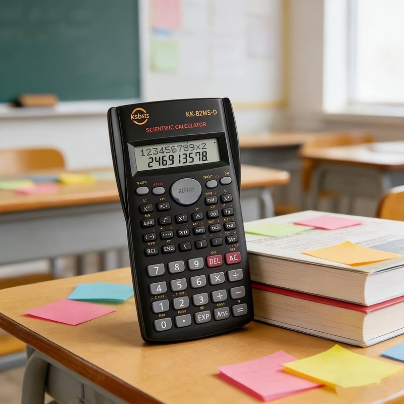 Exam Specific Scientific Calculator Black Multifunctional Portable Multi Mode Operation For Complex Calculations Battery Not Included - Image 1