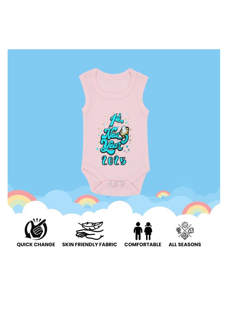 PRINTSHOP4ME My 1st New Year Baby Romper–Soft Cotton Sleeveless Bodysuits For Newborns,Infants And Toddlers–Unisex Baby Onesies For Boys And Girls-Baby Romper - Image 4