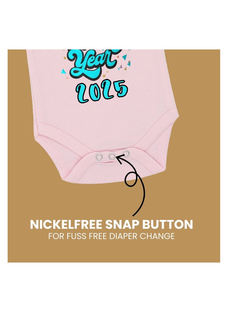 PRINTSHOP4ME My 1st New Year Baby Romper–Soft Cotton Sleeveless Bodysuits For Newborns,Infants And Toddlers–Unisex Baby Onesies For Boys And Girls-Baby Romper - Image 5