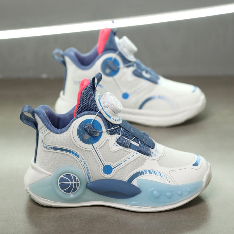 Mesh Sneakers Lightweight Flexible Sole Walking Shoes For Kids Indoor And Outdoor Activities - Image 1