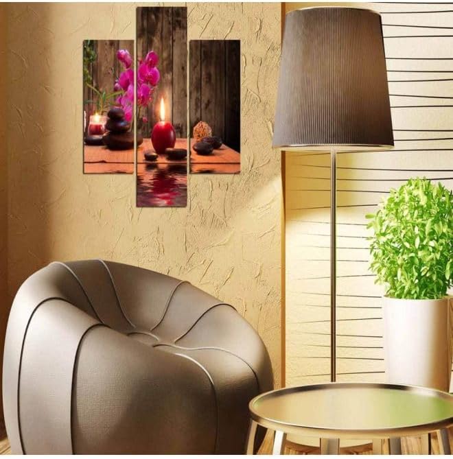 BPA 3-Piece Abstract Themed Decorative Wall Painting Set - Image 2