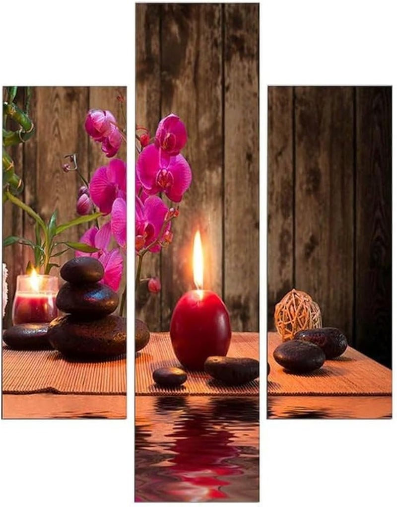 BPA 3-Piece Abstract Themed Decorative Wall Painting Set - Image 1