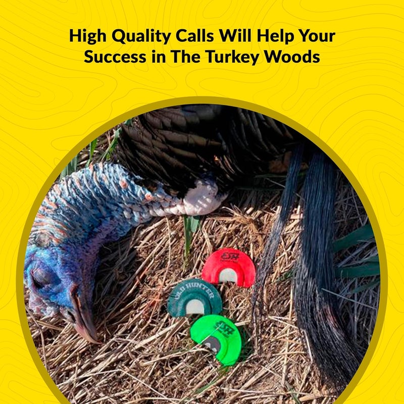 ESH Store Turkey Mouth Calls – Realistic Diaphragm Turkey Calls for Hunting – Easy-Blow, High-Volume Calls for Beginners & Pros - Image 3