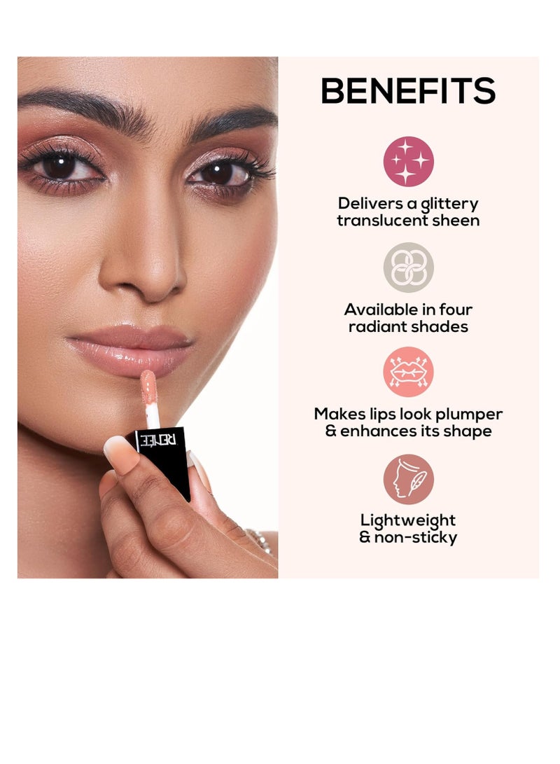 RENEE See Me Shine Minis Gloss Party Lip Gloss Combo 1ml Each  Non Sticky and Non Drying Formula Long Lasting Moisturizing Effect Compact and Easy to Carry - Image 3