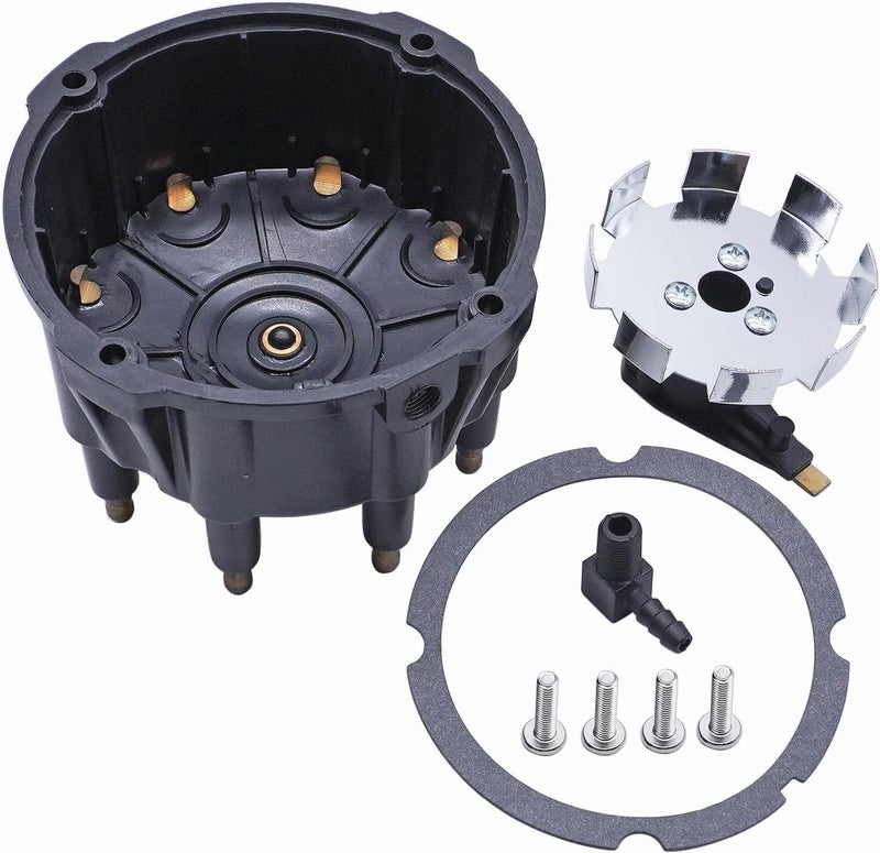 BOLEWIN 805759Q3 Distributor Cap & Ignition Rotor Kit Compatible with Marinized 5.0L 5.7L 7.4L 8.2L V-8 Engines with Thunderbolt IV and V HEI Ignition Systems 805759T3 805759T1 805759A5 18-5273 - Image 5