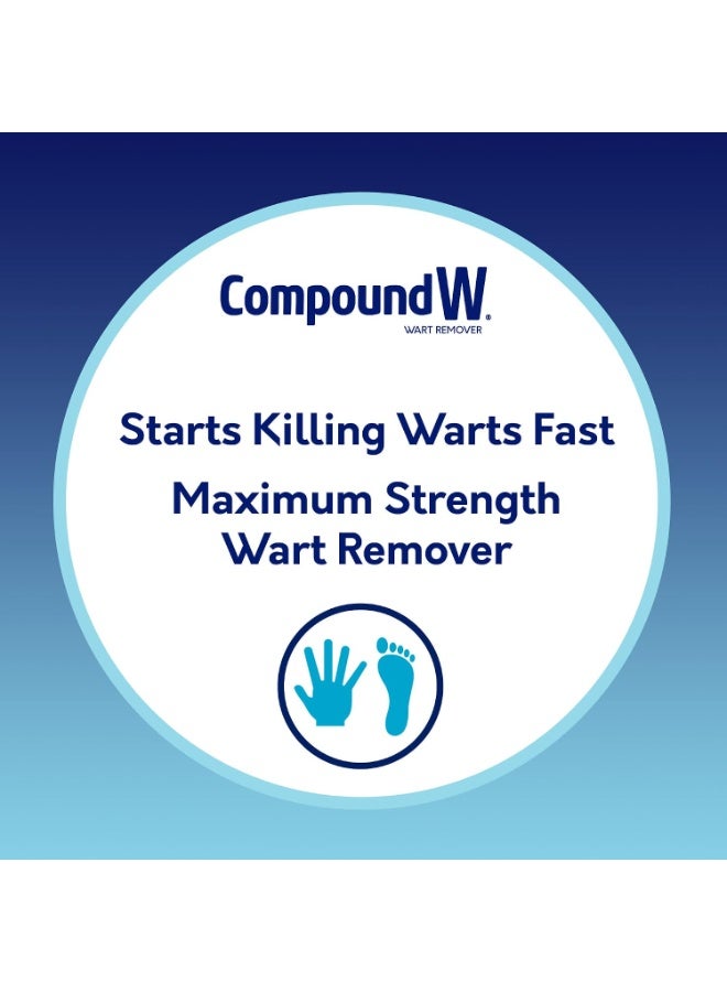 Compound W One Step Invisible Wart Remover Strips, 40% Salicylic Acid, Waterproof, 14 Count - Image 5
