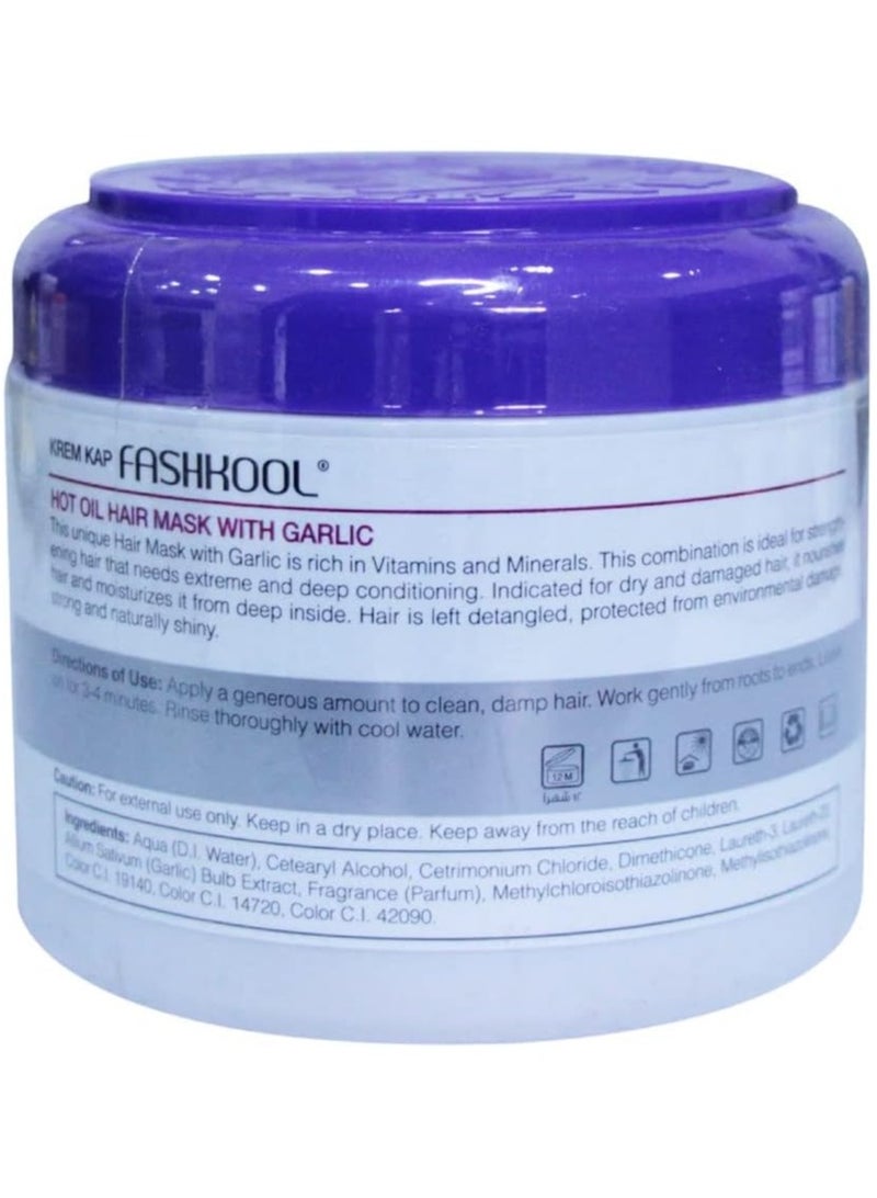 Fashkool Fash Kool Hot Oil Hair Mask Garlic Extract 500ml - Image 3