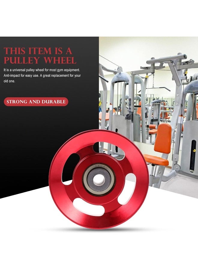 BESPORTBLE BESPORTBLE 2pcs Household Muscle LAT Biceps Trainer Equipment Degree Cable Accessory Aluminum Pulling Durable Shoulder Back Arm Alloy Machine Pull Practical Gym Pulley System Metal  - Image 5