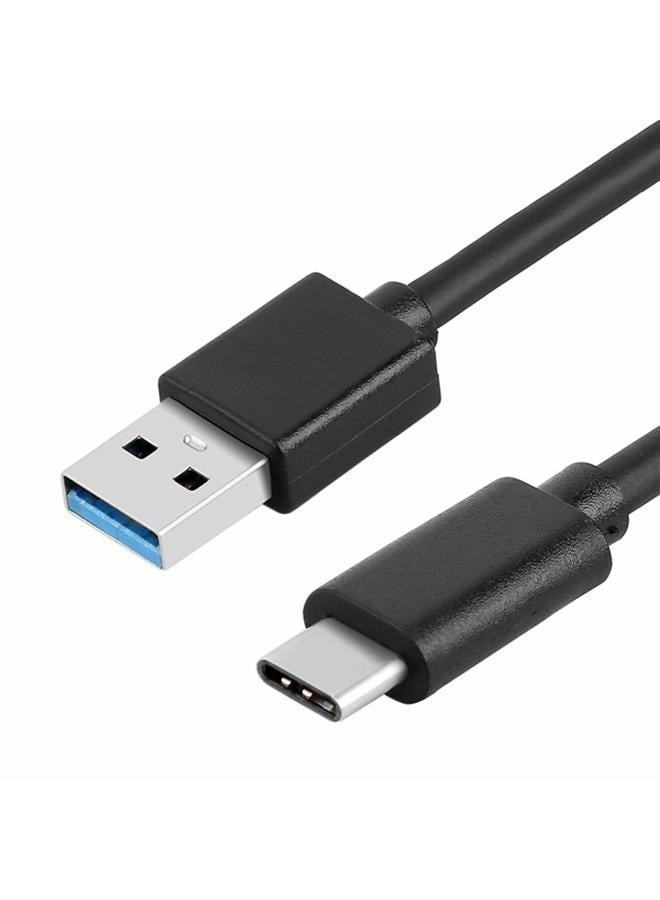 Akingdleo USB-C Type C USB Data Sync Charging Cable Compatible for Elgato Game Capture HD60 S -(3.3ft Black) - Image 1