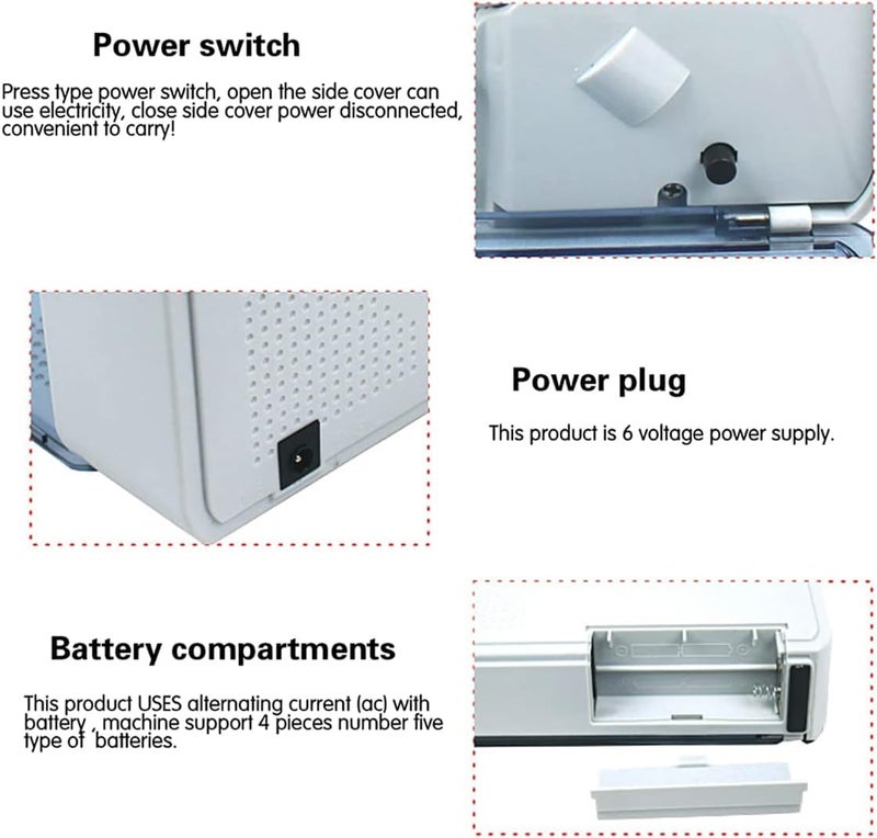 COI Portable Note Counting Machine | Mini Currency Bill Counter with LED Display, Dual Power (Adapter/AA Battery), ADD & Batch Functions | Fast Money Counter for Shops, Offices & Small Businesses - Image 5