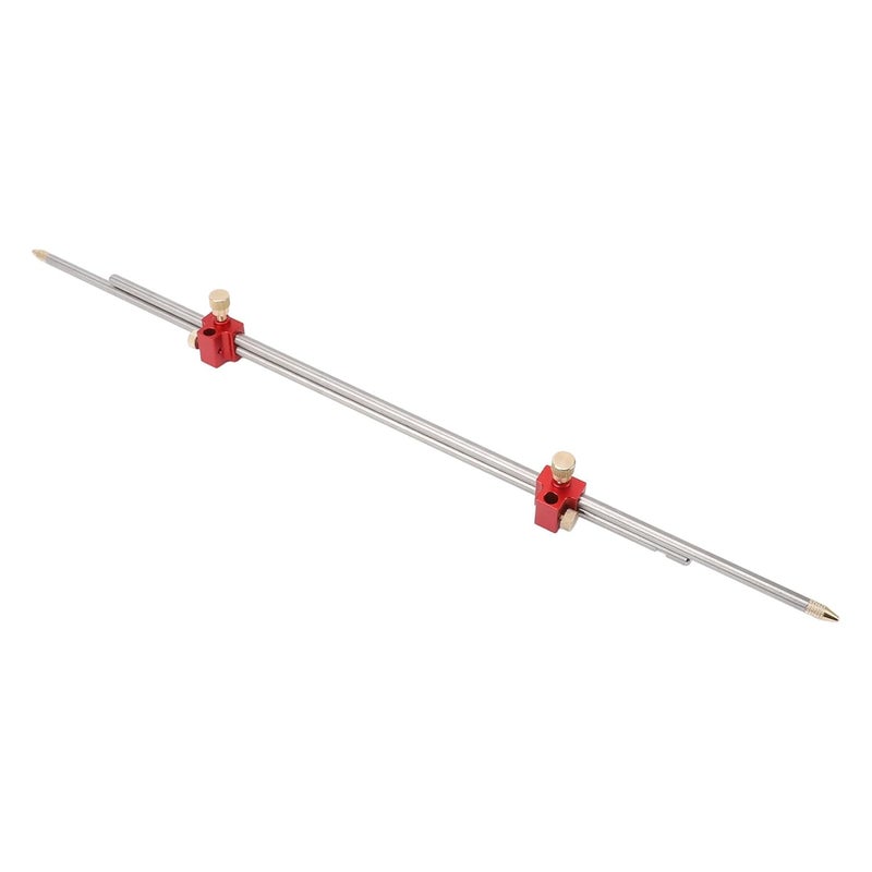 مسطرة خشب من سبائك الألومنيوم، أداة قياس منزلقة معيارية للرسم الدائري وقياس الزوايا - Image 5