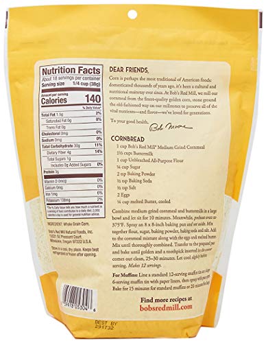 Bob's Red Mill Medium Grind Cornmeal, 24 Oz - Image 2