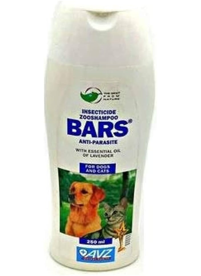 Bars - Bars Insect Repellent Shampoo for Dogs & Cats, 250ml - Image 1