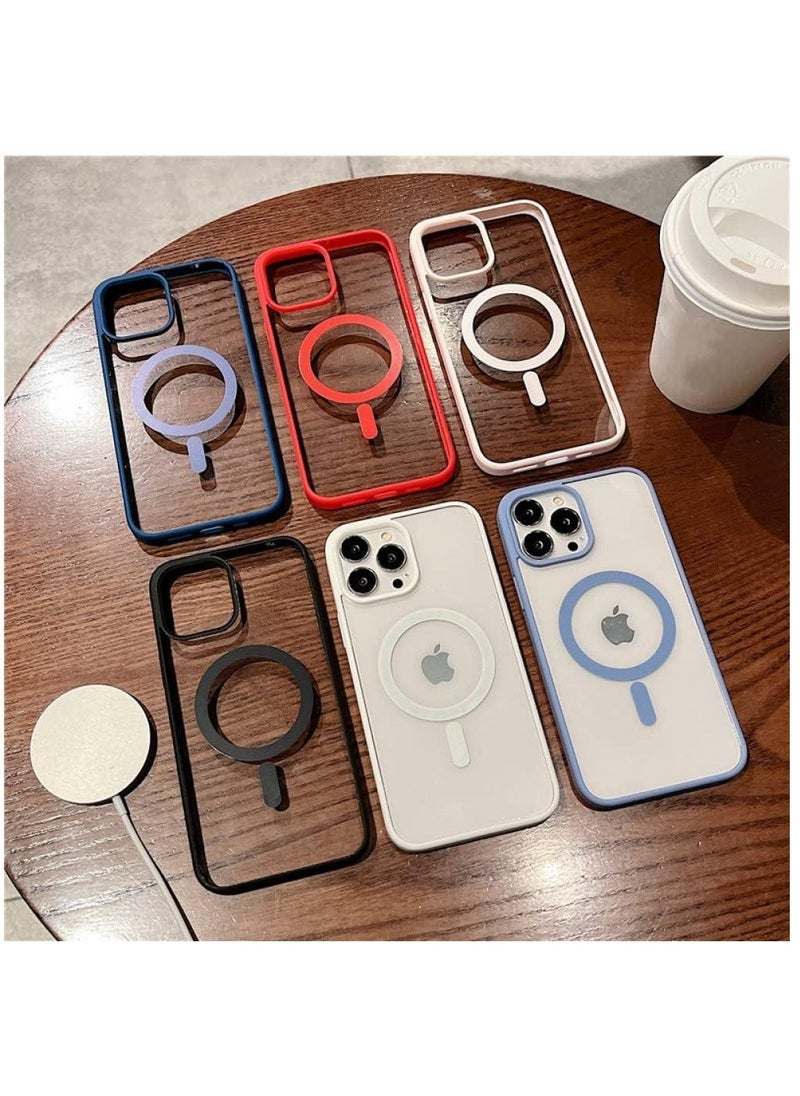 JAJEEK iPhone 12 Pro Max Case, Ultra-Thin Shockproof and Anti-Yellow Protective Cover, Magnetic Phone Cover - Image 4