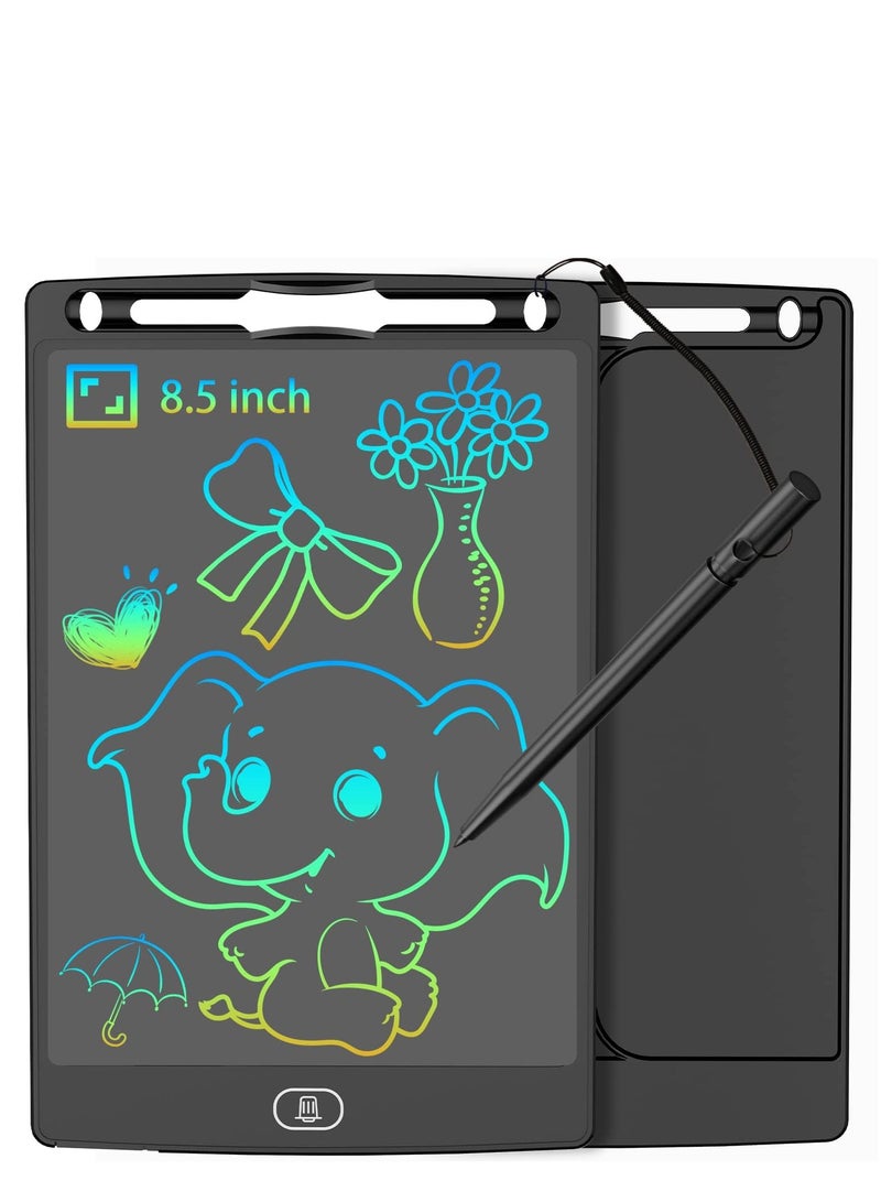 دايتويز لوح كتابة LCD للأطفال مقاس 8.5 بوصة، ألعاب أطفال للبنات والأولاد ولوحة رسم لعمر 3 4 5 6 7 8 لوحة رسم للأطفال بعمر سنة واحدة، هدية عيد ميلاد أساسية للسفر للأطفال - Image 2
