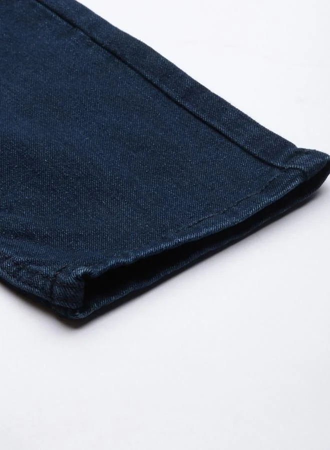 The Indian Garage Co  Men Carrot Fit Solid Jeans for Men | Best Price UAE