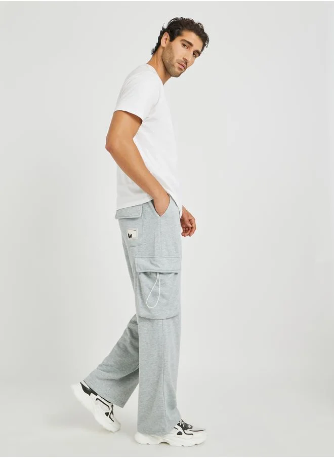 Styli Styli Oversized Open Hem Cargo Jogger