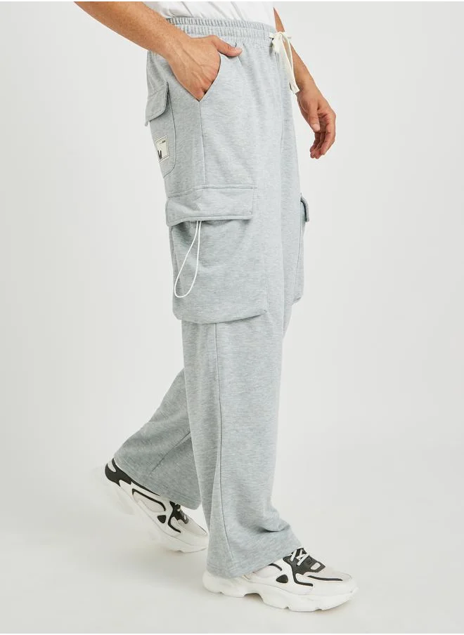Styli Styli Oversized Open Hem Cargo Jogger