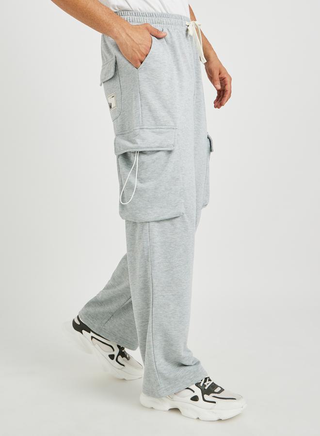 Styli Styli Oversized Open Hem Cargo Jogger  - Image 1