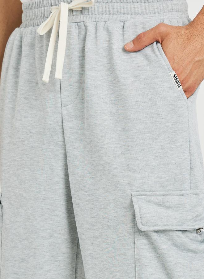Styli Styli Oversized Open Hem Cargo Jogger  - Image 3