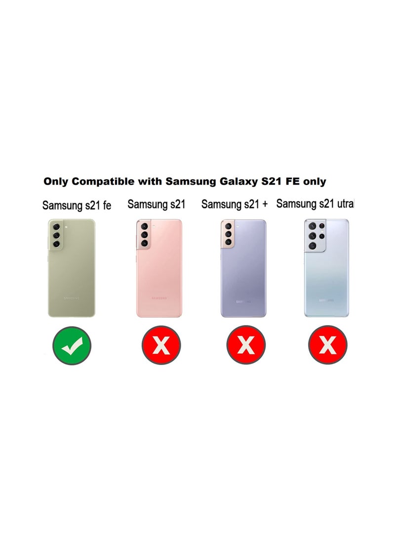 Samsung Galaxy S21 FE 5G Clear Case Soft Flexible TPU Shockproof Transparent  Back Cover Compatible for Samsung Galaxy 21 FE 5G - Image 2