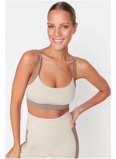Woman Sports Bra Stone
