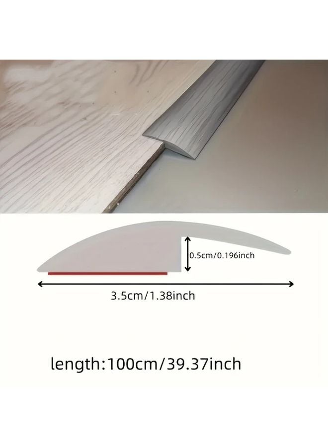Maple Grain Floor Transition Strip For Carpet Laminate Vinyl Height Differences - Image 4