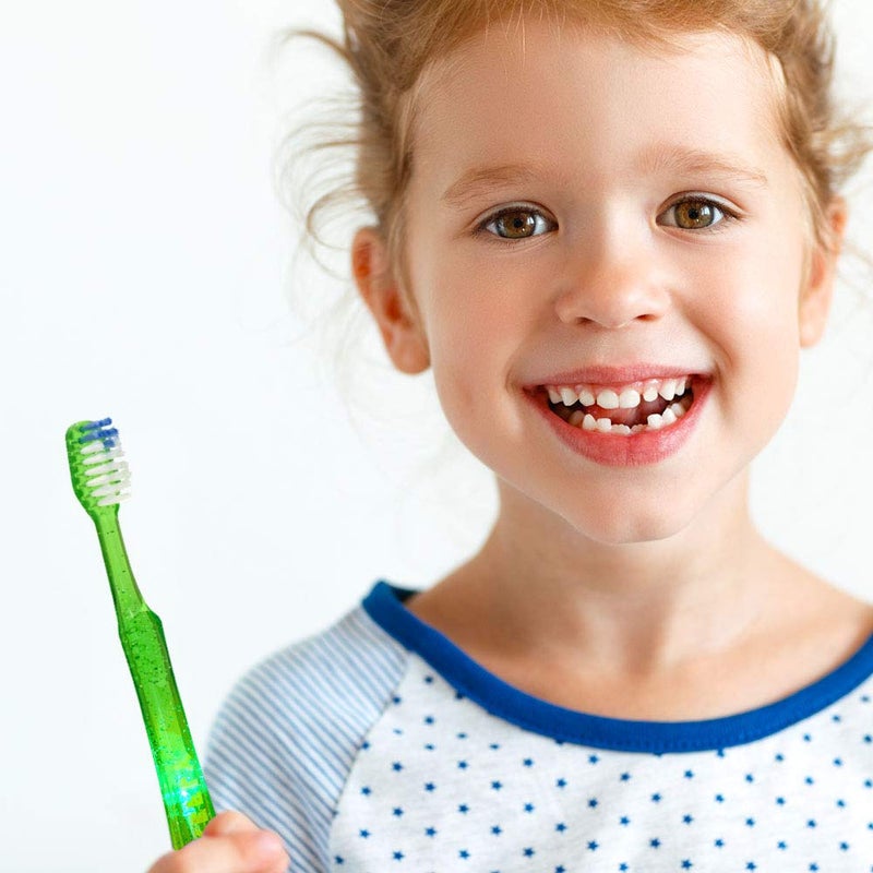 Firefly Light-Up Timer Kids Toothbrush with Suction Cup, Soft - 2 Count (Pack of 1), Assorted - Image 5
