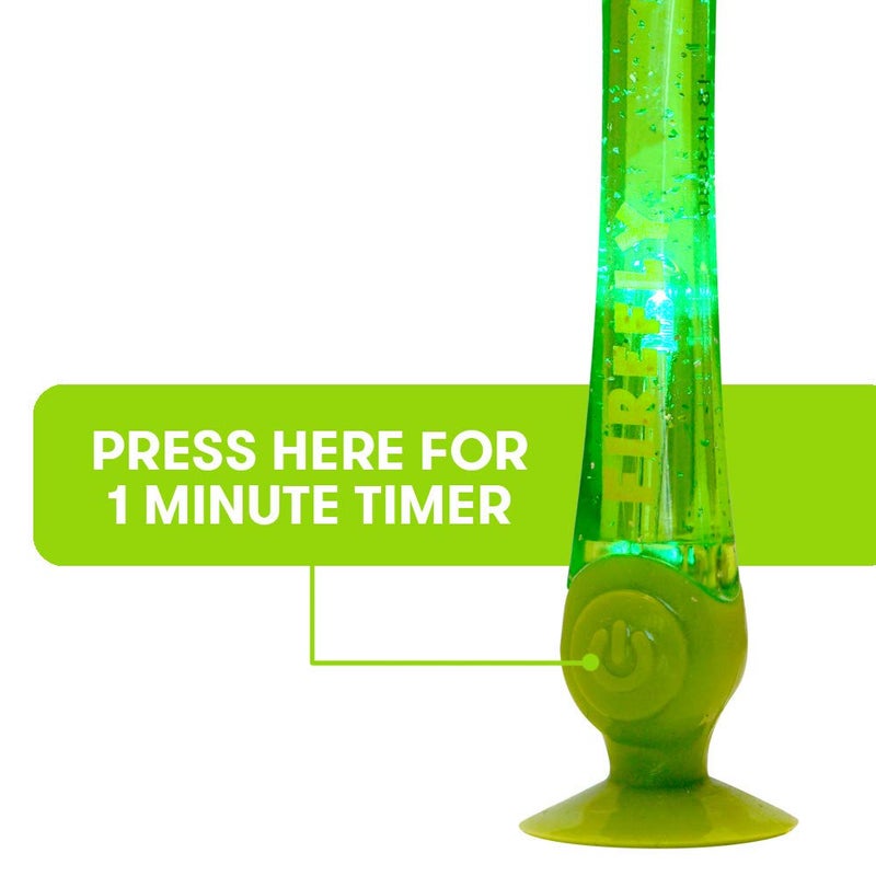 Firefly Light-Up Timer Kids Toothbrush with Suction Cup, Soft - 2 Count (Pack of 1), Assorted - Image 3