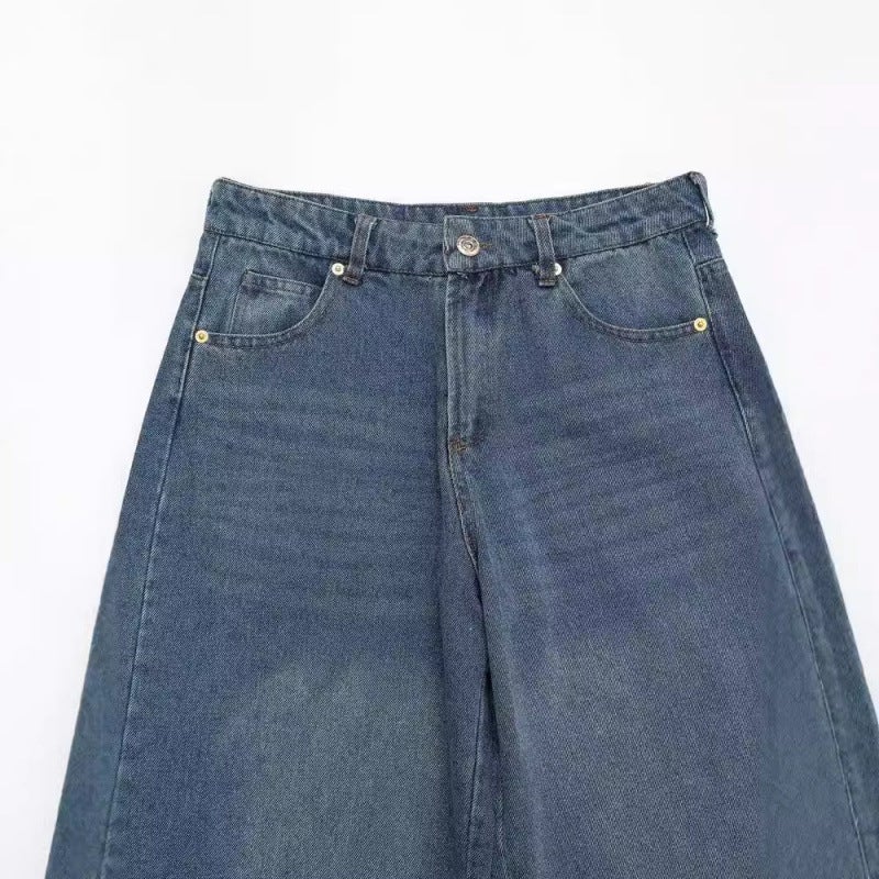 Saw Independent Station Explosions Style Denim Jacket Coat Low Waist Pants - Image 3