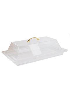 Large Clear/Gold