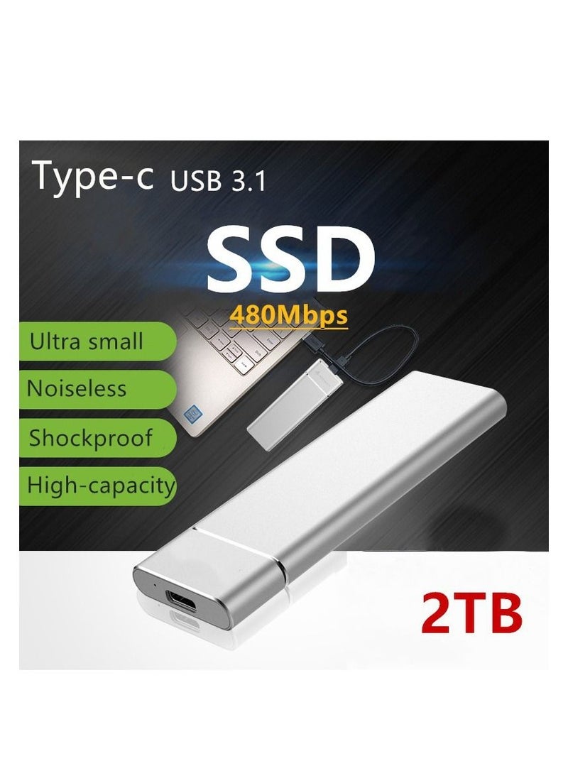 Generic - External Expansion Solid-State Mobile Hard Disk SSD  4TB  Metal M2 - Image 1
