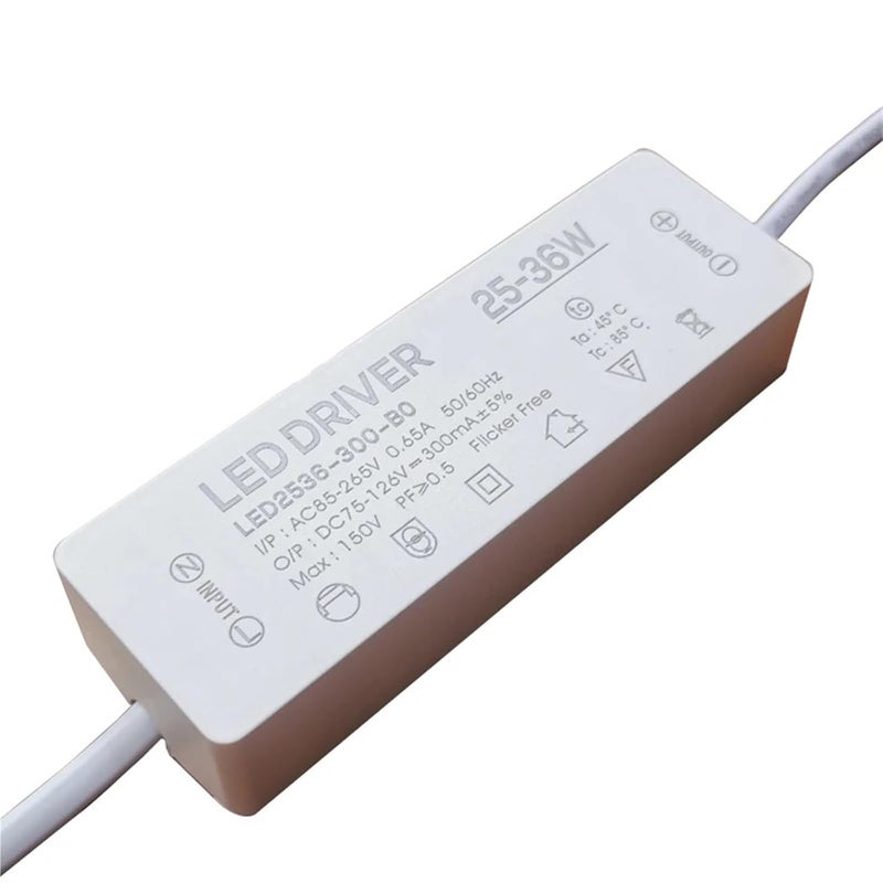 LED Driver Power Supply Module 12 18W 300mA Constant Current AC85 265V For 1 36W Lights - Image 1