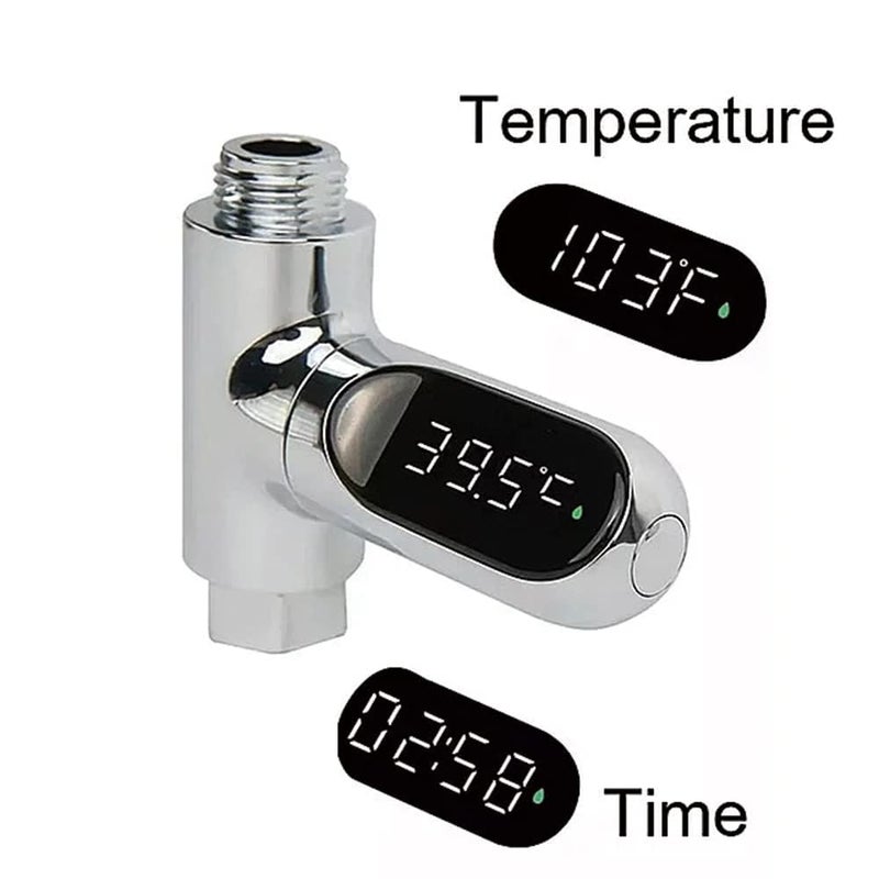 DUFFOBAN Shower Thermometer Shower Thermometer Instant-Read Thermometers for Bath, Water Temperature Thermometer - Image 4