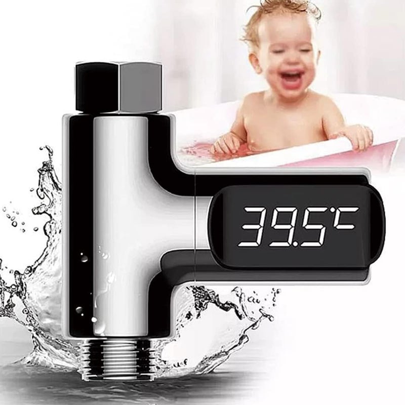 DUFFOBAN Shower Thermometer Shower Thermometer Instant-Read Thermometers for Bath, Water Temperature Thermometer - Image 3